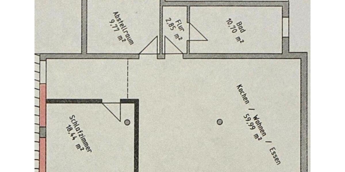 Erdgeschoßwohnung Tann (Rhön) - 3 Zimmer, 100 m&sup2;, 850&euro; | Angebot:24477552
