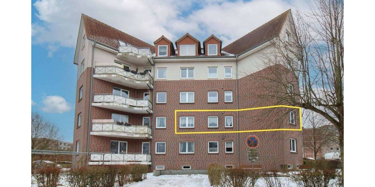 Etagenwohnung Bergen auf Rügen Bergen - 4 Zimmer, 104 m&sup2;, 215.000&euro; | Angebot:26276055