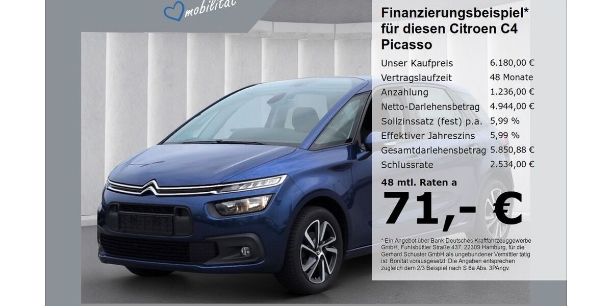 Citroen C4 Picasso 261.503 km 5.480 &euro; Ruhstorf 94099