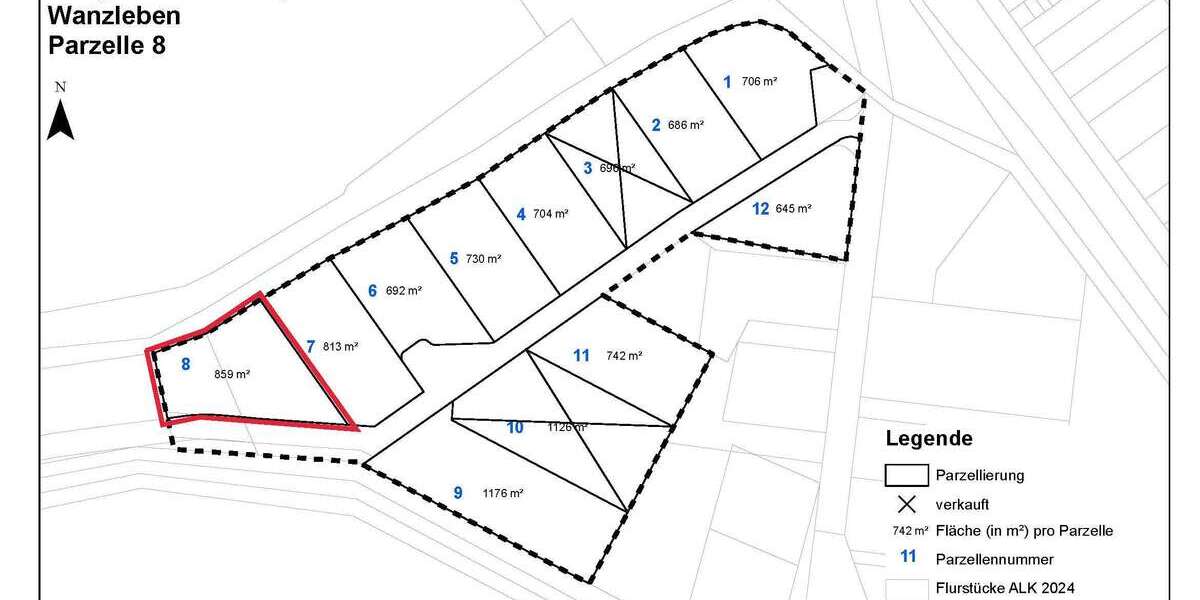 Grundstück zu verkaufen in Wanzleben-Börde 137.440 € 859 m² zimmer