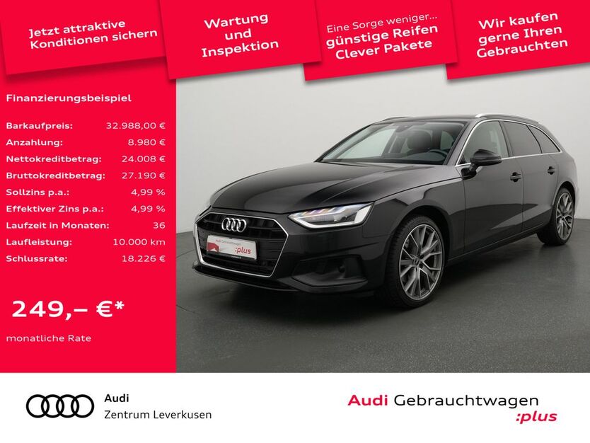 Audi A4 54.666 km 32.988 € Leverkusen 51373