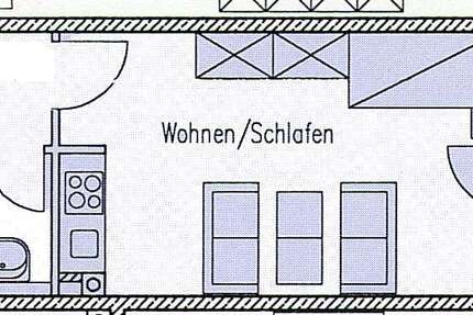 Wohnung Passau Auerbach - 1 Zimmer, 30 m&sup2;, 109.000&euro; | Angebot:26394949