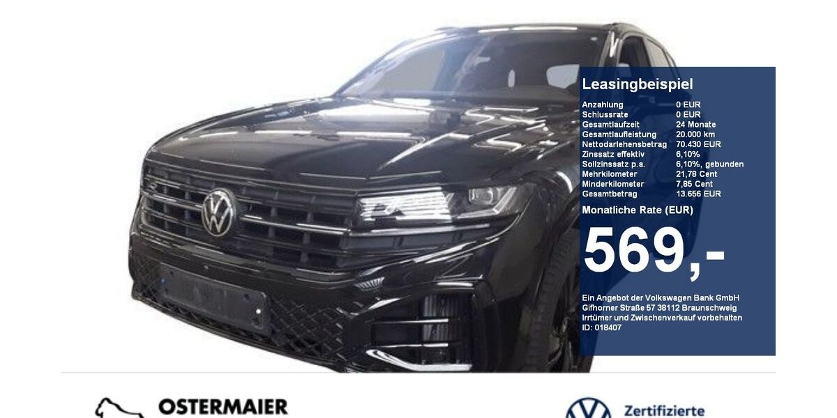 VW Touareg 9.990 km 70.430 &euro; Vilsbiburg 84137