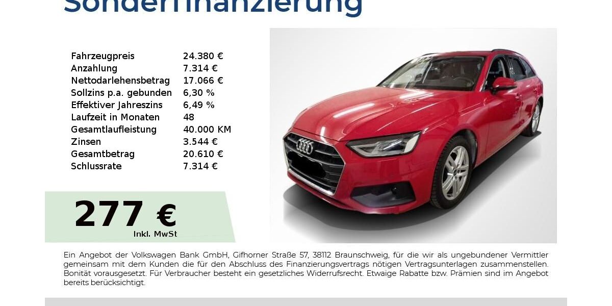 Audi A4 79.300 km 24.380 &euro; Höchstadt an der Aisch 91315