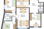 Etagenwohnung Goslar Steinberg - 4 Zimmer, 100 m&sup2;, 830&euro; | Angebot:26908514