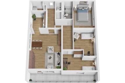 Wohnung Tirschenreuth - 5 Zimmer, 104 m&sup2;, 208.000&euro; | Angebot:23680020