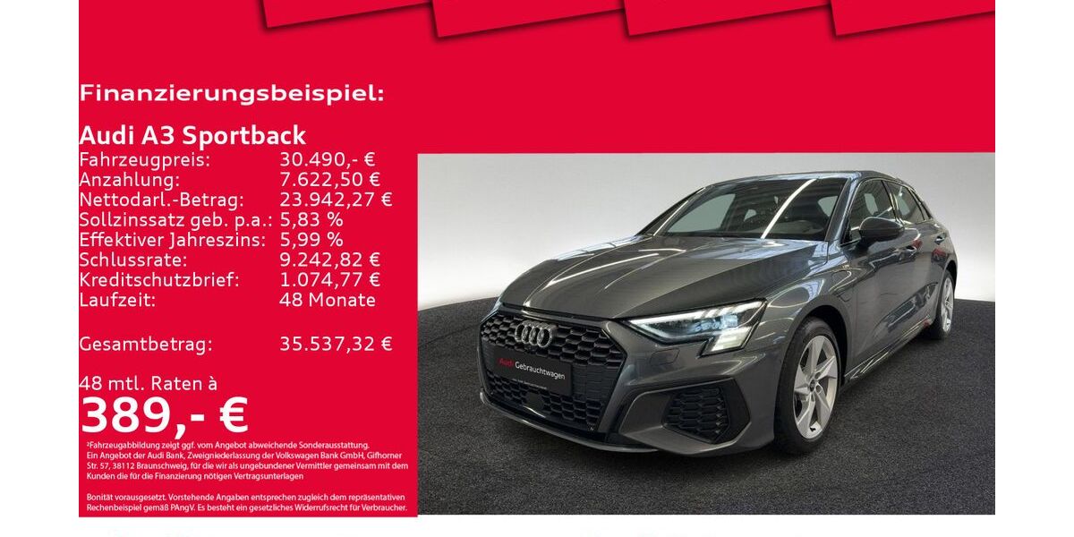 Audi A3 24.762 km 29.950 &euro; Hannover 30179
