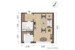 Etagenwohnung Hoyerswerda - 1 Zimmer, 30 m&sup2;, 154&euro; | Angebot:26291174