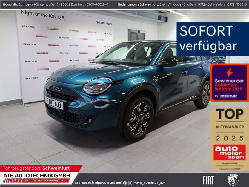 Fiat 600 6.500 km 24.440 € Schweinfurt 97424