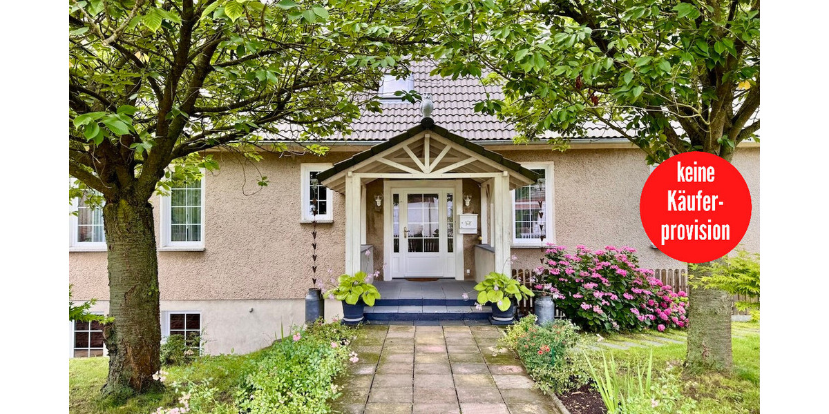 HORN IMMOBILIEN + großzügiges und elegantes Einfamilienhaus mit Einliegerwohnung und Garage in Gartz - Einliegerwohnung Gartz Gartz | Angebot:25538760