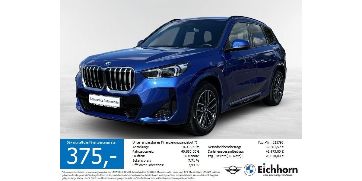 BMW X1 10.900 km 38.350 &euro; Miltenberg 63897