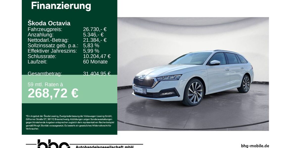 Skoda Octavia 57.587 km 26.260 &euro; Balingen 72336