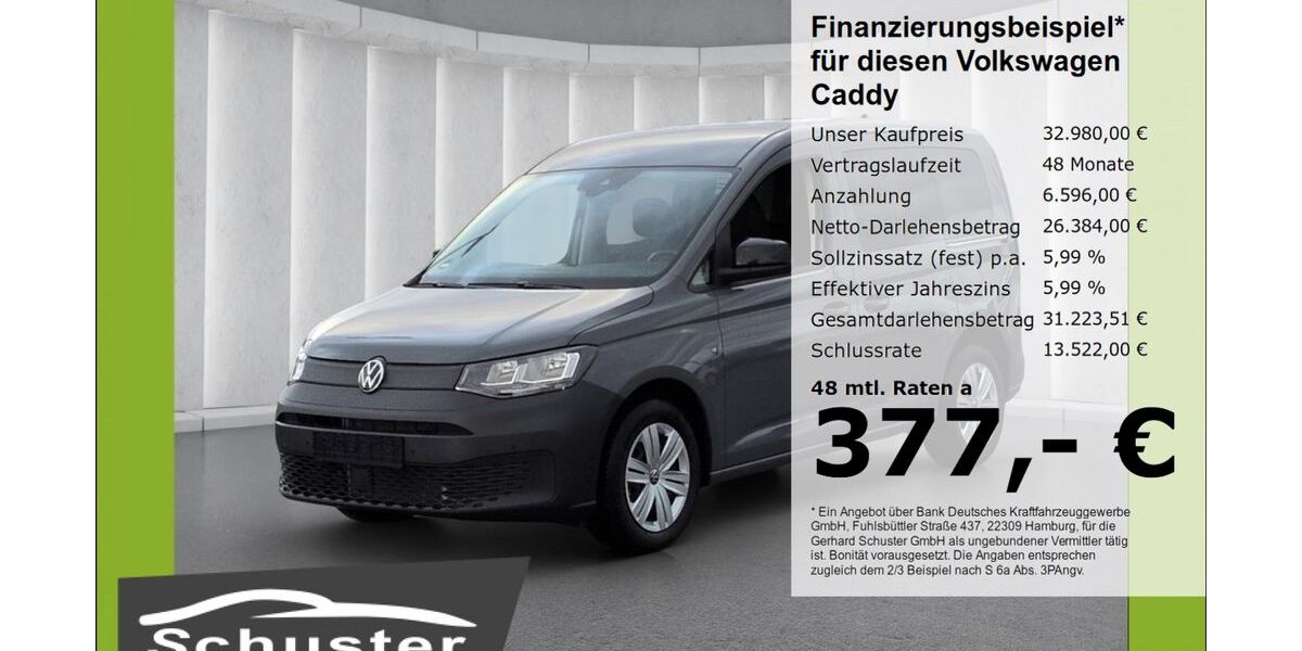 VW Caddy 9.446 km 32.580 &euro; Ruhstorf 94099