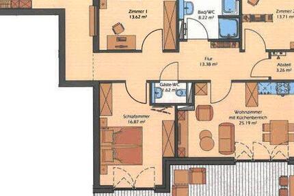 Wohnung Büdelsdorf - 4 Zimmer, 130 m&sup2;, 1.300&euro; | Angebot:26380674
