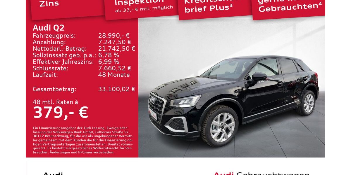 Audi Q2 10.202 km 28.990 &euro; Dresden 01067