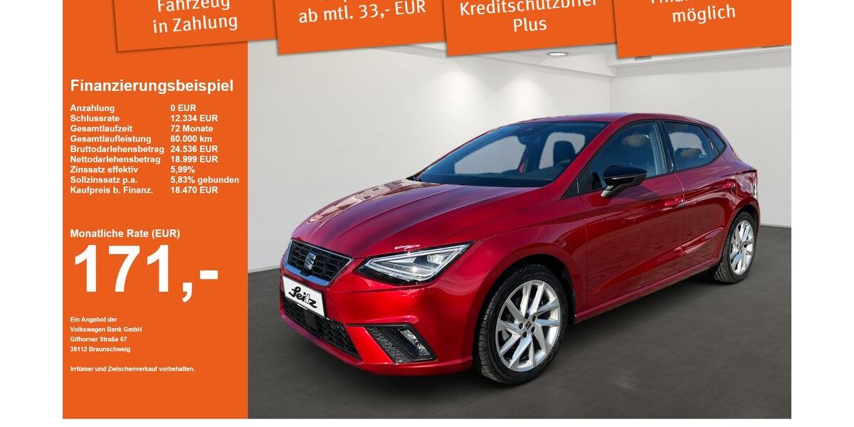 Seat Ibiza 28.000 km 18.470 &euro; Lindenberg 88161