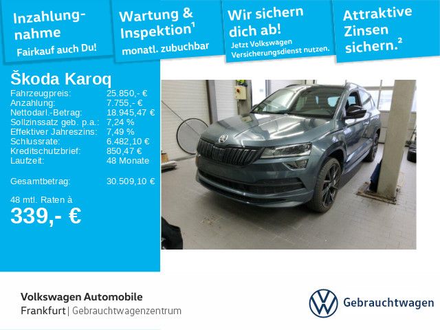 Skoda Karoq 50.924 km 25.850 &euro; Frankfurt 60326