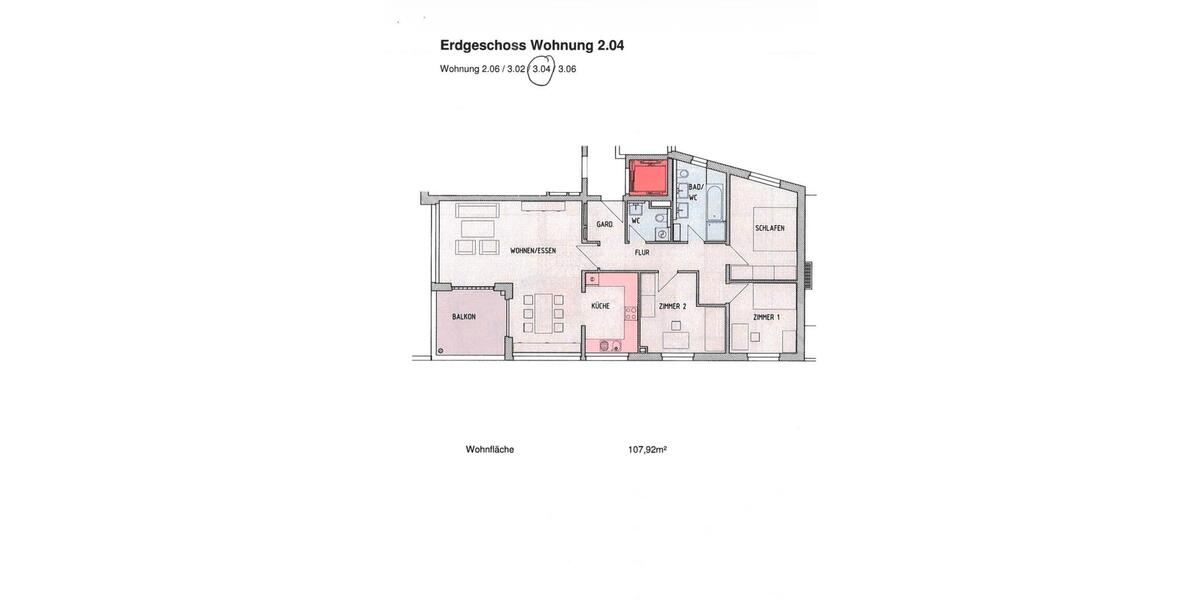 Erdgeschoßwohnung Rheinfelden (Baden) - 4 Zimmer, 108 m&sup2;, 489.000&euro; | Angebot:26704899