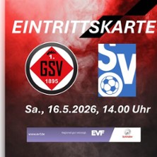1. GSV 1895 vs. SV Oberachern 16.05.2026 Stadion unterm Hohenstaufen