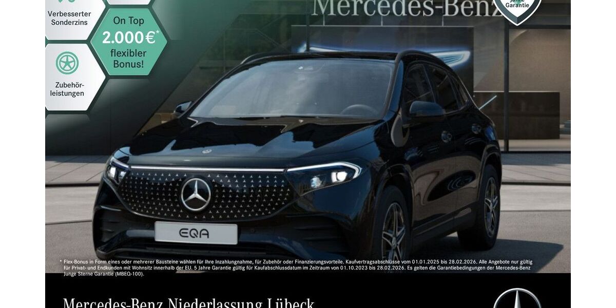 Mercedes-Benz EQA 3.750 km 39.290 &euro; Lübeck 23556