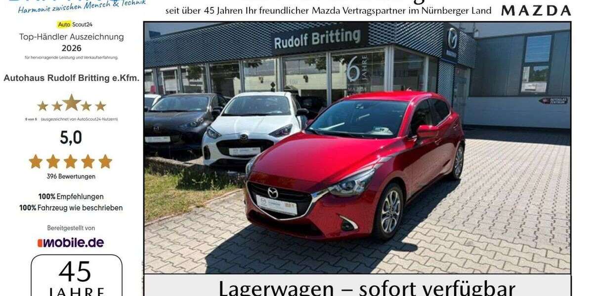 Mazda 2 33.000 km 16.890 &euro; Lauf an der Pegnitz 91207