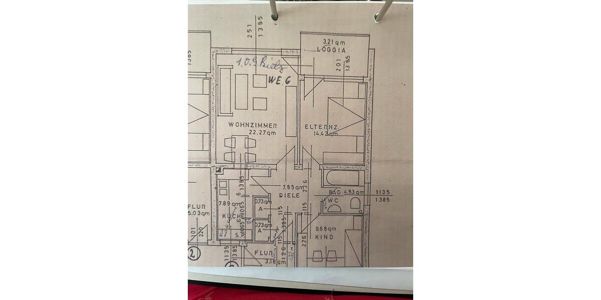 Etagenwohnung Bischberg - 3 Zimmer, 78 m&sup2;, 312.000&euro; | Angebot:27022244