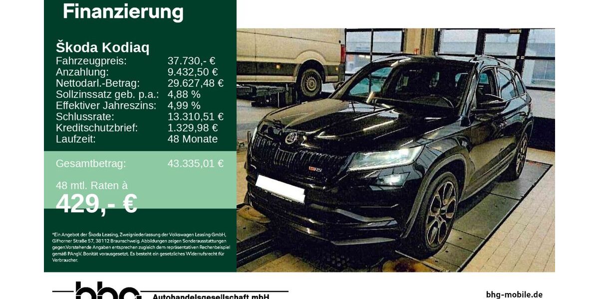 Skoda Kodiaq 44.001 km 37.730 &euro; Reutlingen 72770