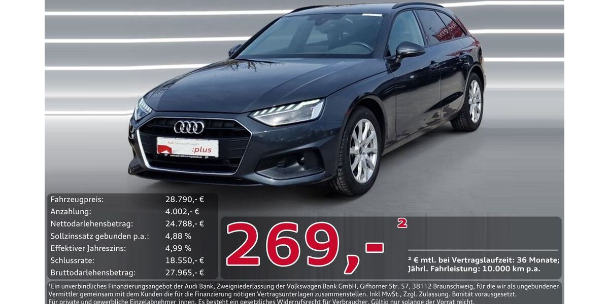 Audi A4 18.290 km 28.790 &euro; Ingolstadt 85057