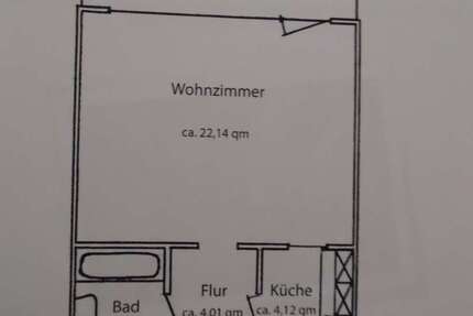Wohnung Hamburg Bramfeld - 1 Zimmer, 40 m&sup2;, 585&euro; | Angebot:27116257