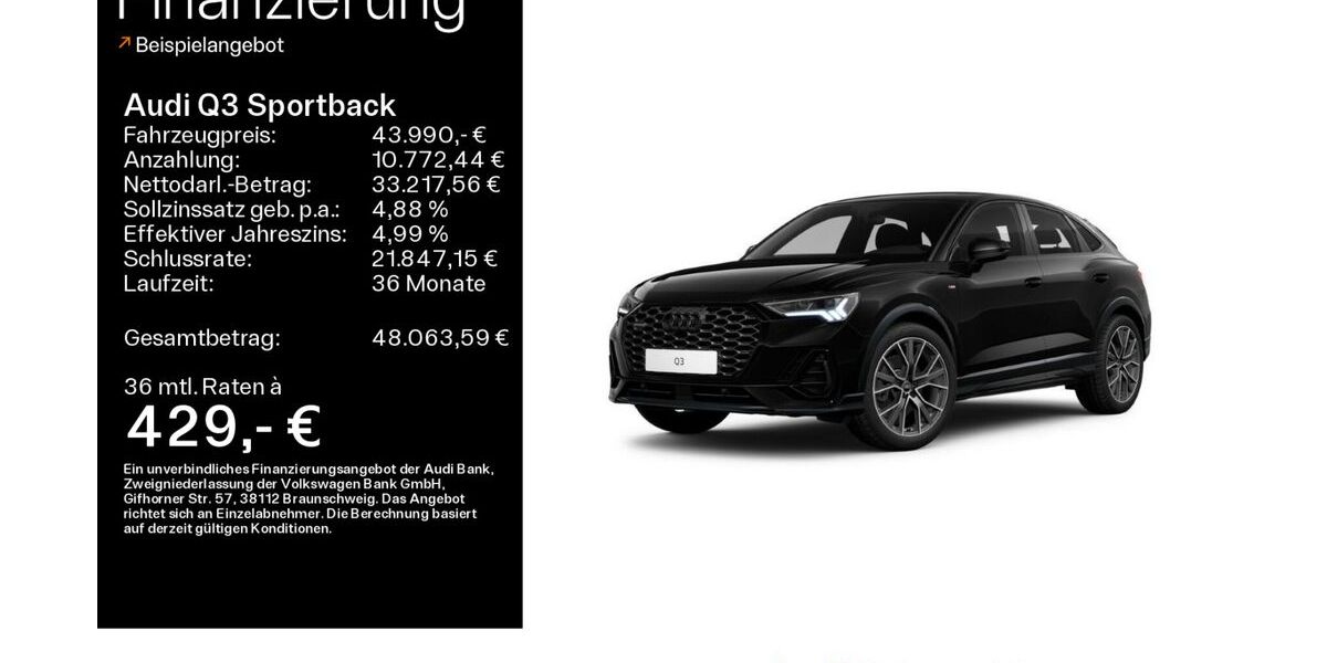 Audi Q3 41.676 km 43.990 &euro; Haßfurt 97437