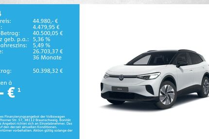 VW ID.4 5.000 km 44.980 &euro; Kreuzwertheim 97892