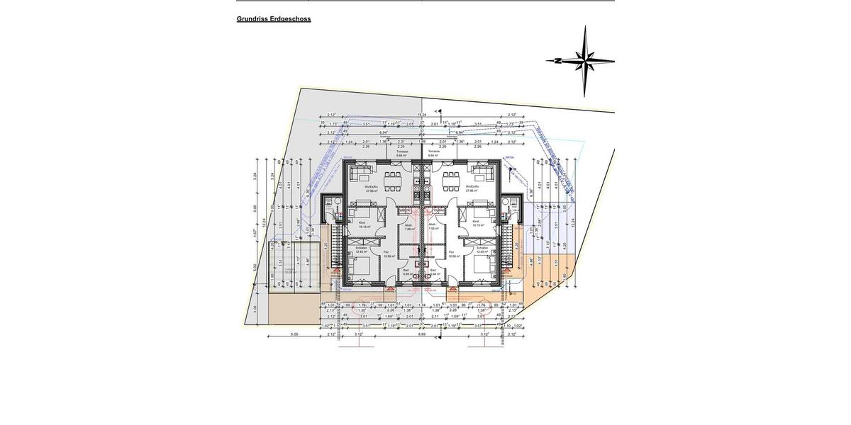Etagenwohnung Bersenbrück - 4 Zimmer, 105 m&sup2;, 1.150&euro; | Angebot:24636904