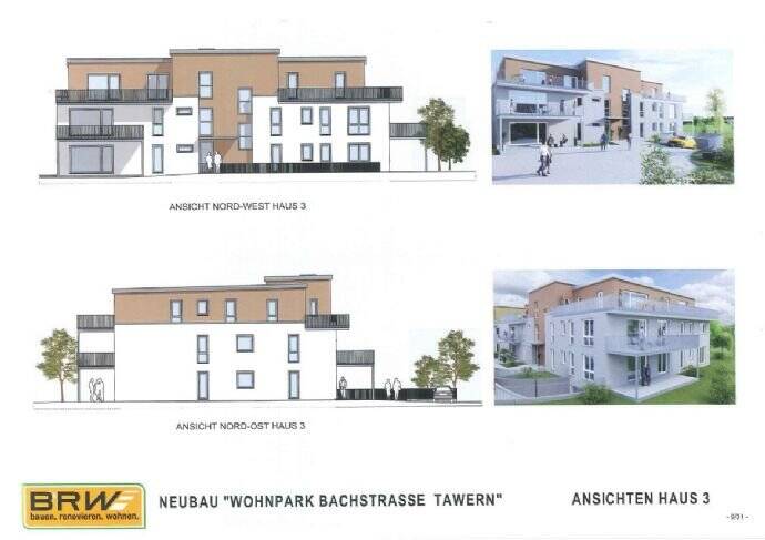 Etagenwohnung Tawern - 2 Zimmer, 111 m&sup2;, 404.000&euro; | Angebot:26277282