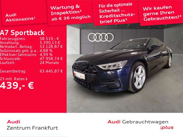 Audi A7 28.592 km 58.519 &euro; Frankfurt am Main 60314