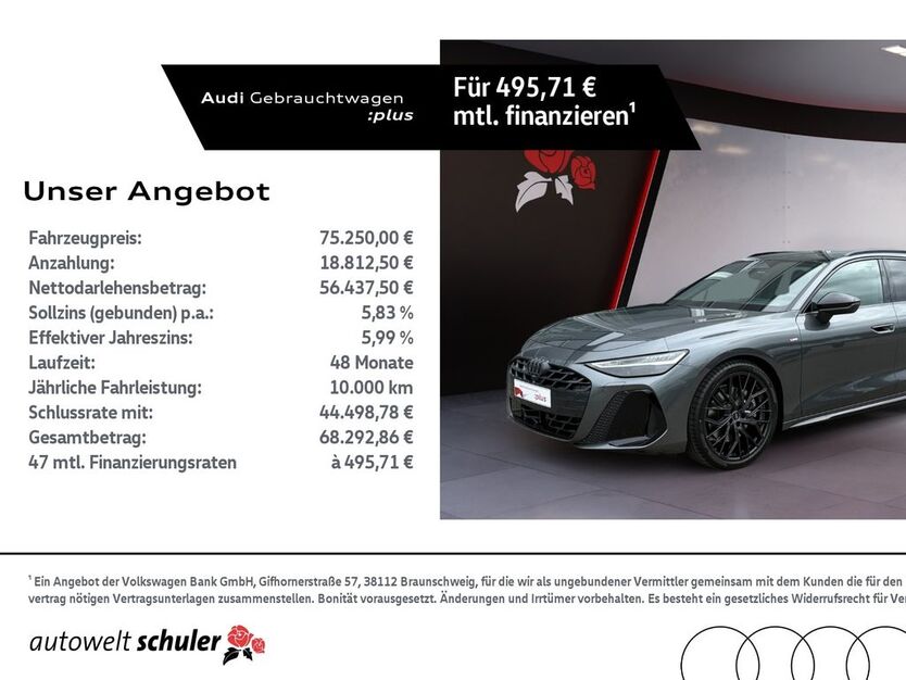 Audi A6 5.000 km 75.250 € Villingen-Schwenningen 78052