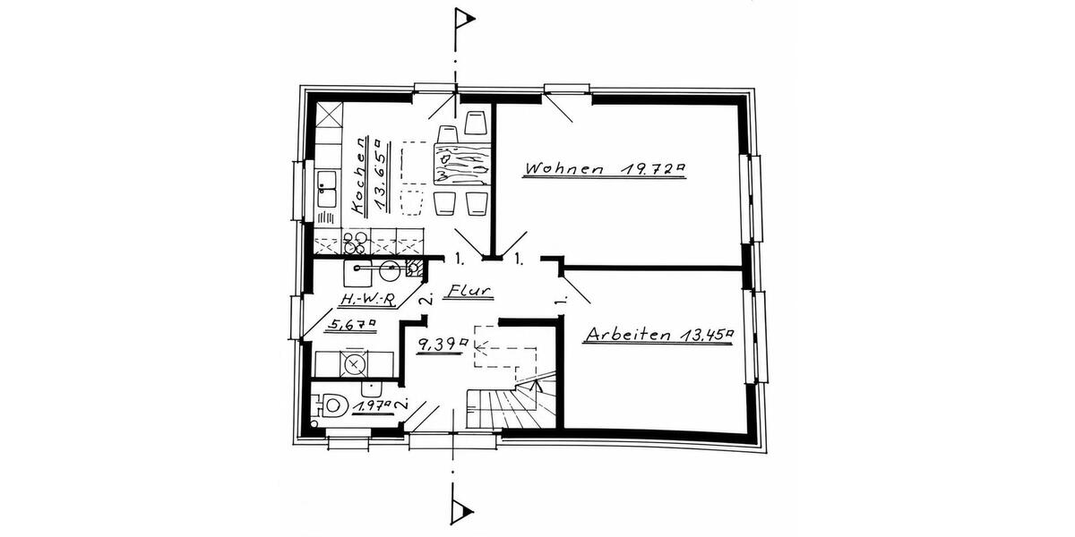 Einfamilienhaus Barßel - 5 Zimmer, 116 m&sup2;, 259.000&euro; | Angebot:27131247