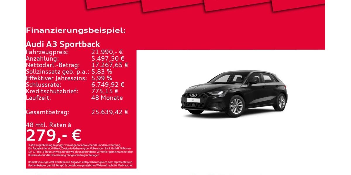 Audi A3 36.056 km 21.990 &euro; Hannover 30179