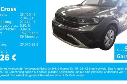 VW T-Cross 4.200 km 23.490 € Gersthofen 86368