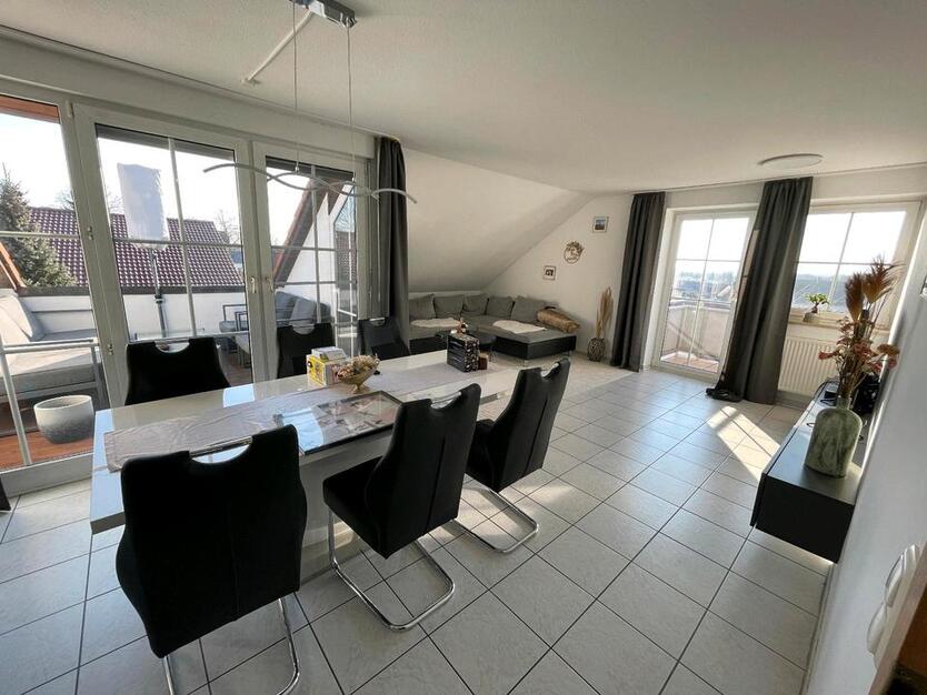 Tolle 3 Zi. Whg in Muhr am See mit Fernblick, Balkon und Loggia