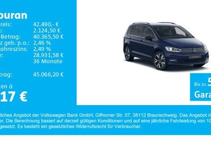 VW Touran 2.000 km 41.890 &euro; Gersthofen 86368