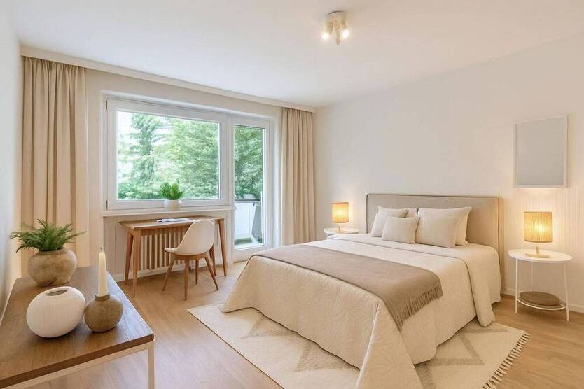 Erstbezug nach Sanierung, hochwertige 2-Zimmer-Wohnung am Kanal, provisionsfrei