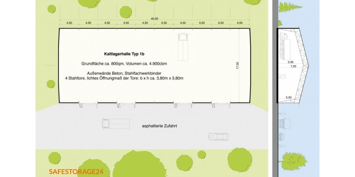 Gewerbeobjekt Löwenberger Land - 1.000&euro; | Angebot:19138664