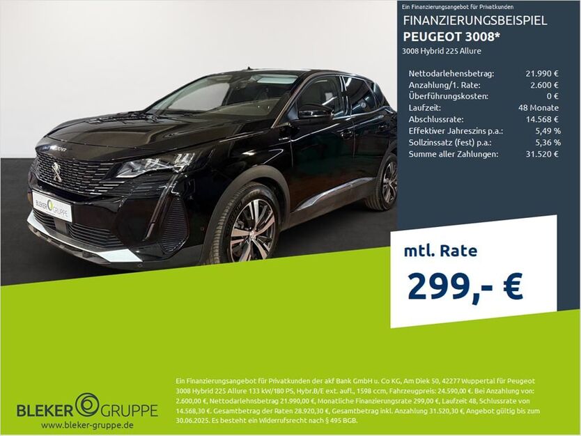 Peugeot 3008 51.104 km 20.780 € Münster - Amelsbüren 48163