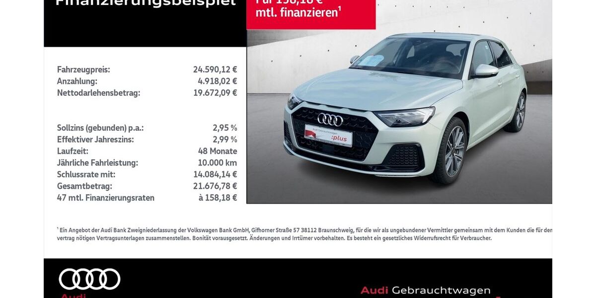 Audi A1 8.667 km 24.590 € Rostock 18059