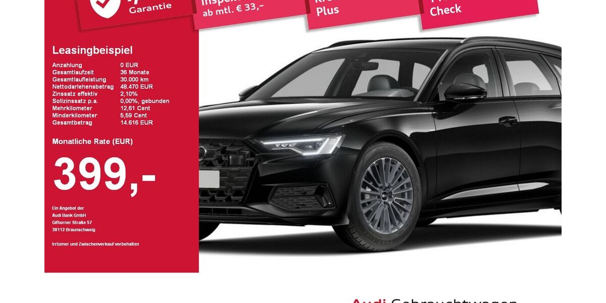 Audi A6 30.314 km 48.460 &euro; Plattling 94447