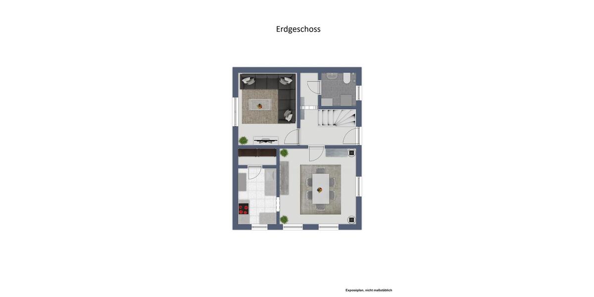 Etagenwohnung Hohenroth - 6 Zimmer, 120 m&sup2;, 700&euro; | Angebot:26402651