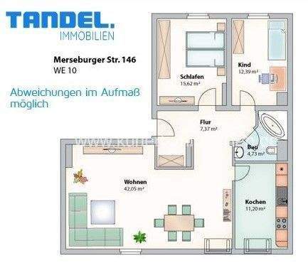 Zimmer Halle (Saale) Damaschkestraße - 3 Zimmer, 94 m&sup2;, 685&euro; | Angebot:25770429