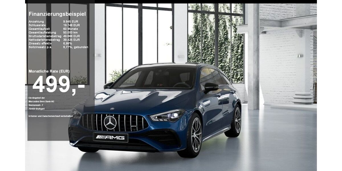 Mercedes-Benz CLA 35 AMG Shooting Brake 3.055 km 49.370 &euro; Rendsburg 24768