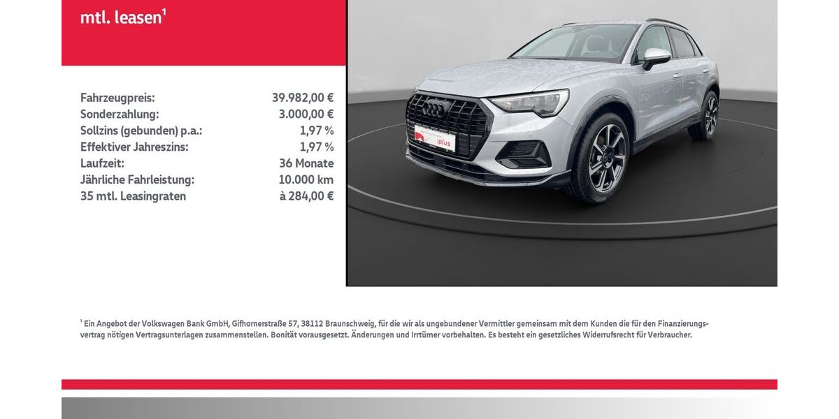 Audi Q3 3.998 km 38.982 &euro; Nordhausen 99734