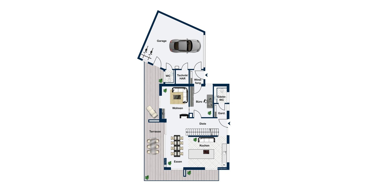 Exklusive und lichtdurchflutete KfW-40+ Stadtvilla in Legden – modernes Wohnen auf höchstem Niveau! - Einfamilienhaus Legden | Angebot:27083609